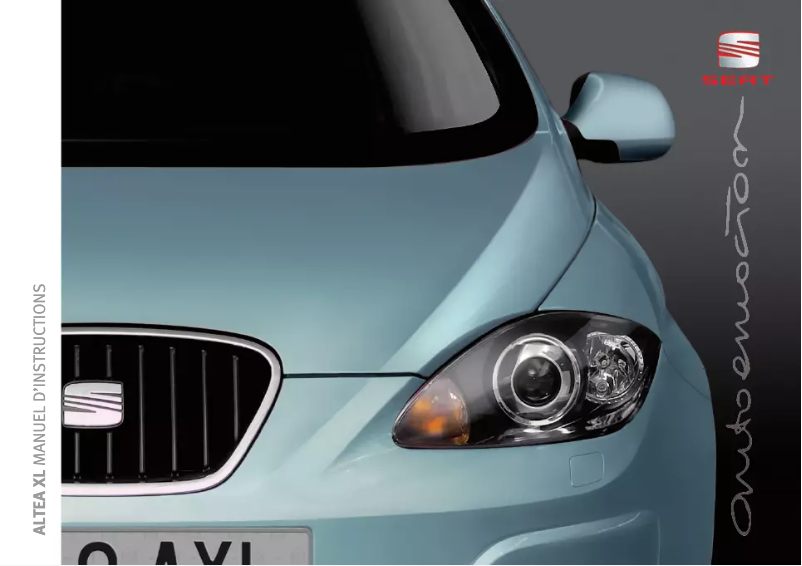 Page 1 de la notice Manuel utilisateur Seat Altea XL (2011)