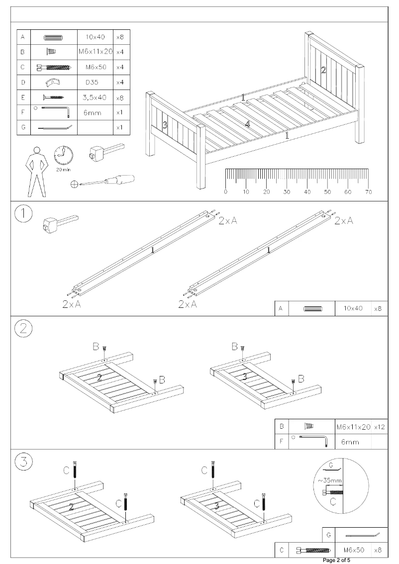 Page n°1 - Manuel utilisateur Stompa Classic Kids Single