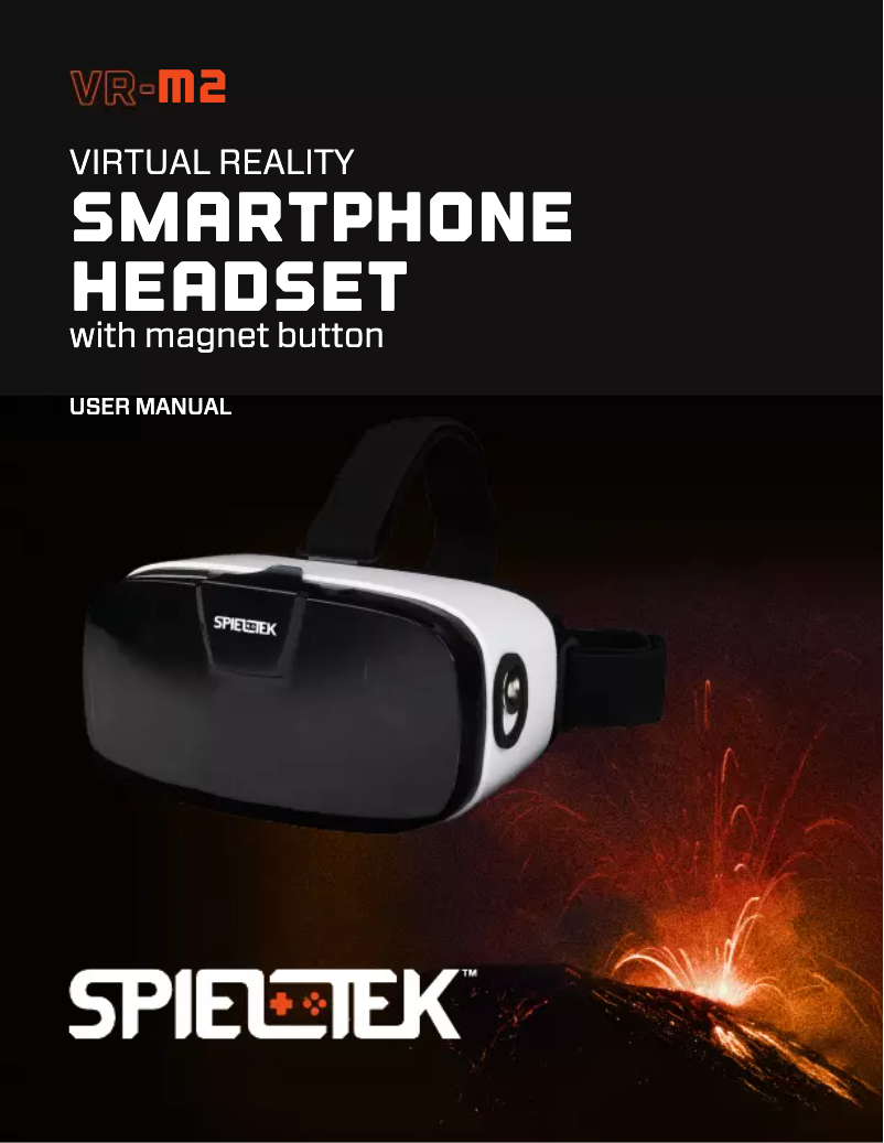 Page 1 de la notice Manuel utilisateur Spieltek VR-M2