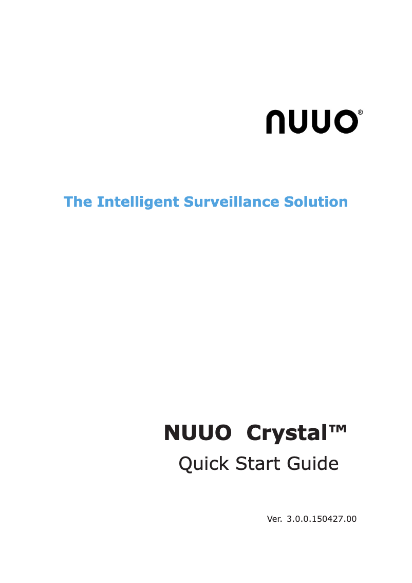 Image de la première page du manuel de l'appareil Crystal CT- 8000RP