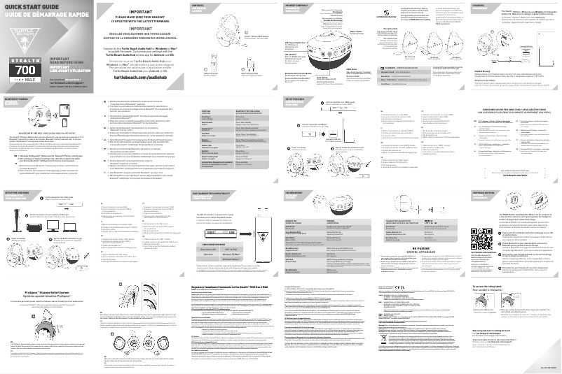 Page 1 de la notice Manuel utilisateur Roccat Stealth 700 Gen 2 MAX