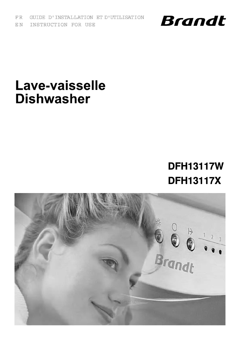 Image de la première page du manuel de l'appareil DFH13117X