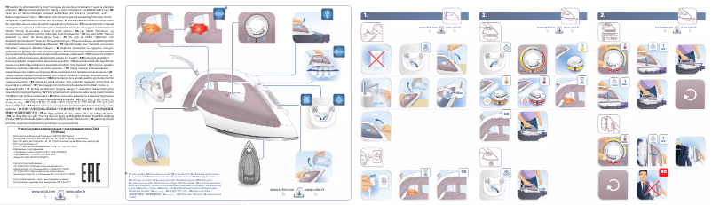Page n°1 - Manuel utilisateur Tefal Easygliss FV3910M0