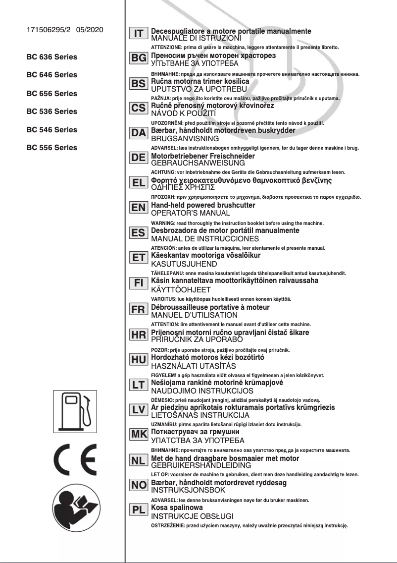 Image de la première page du manuel de l'appareil SBC 646 F