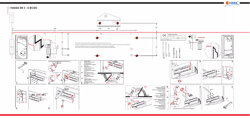 Page n°1 - Manuel utilisateur Ivana 1642SA