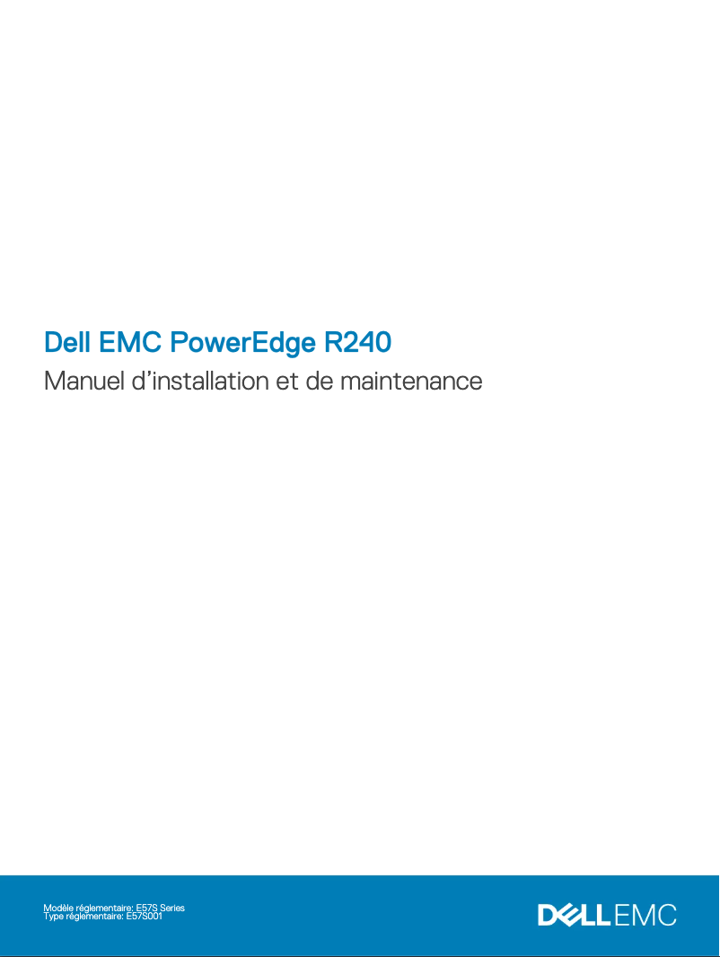 Page n°1 - Manuel utilisateur Dell PowerEdge R240