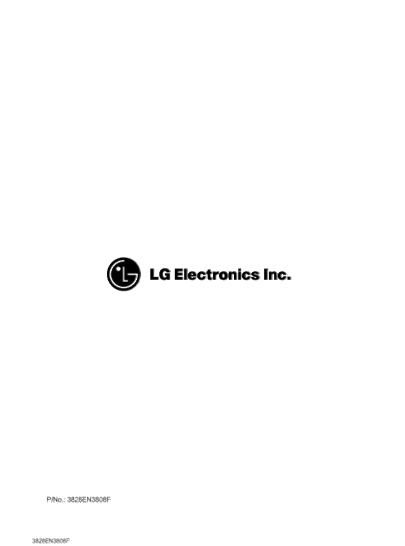 Page 1 de la notice Manuel utilisateur LG WD-10160SUP