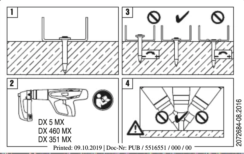 Imagen de la primera página del manual del dispositivo X-C MX