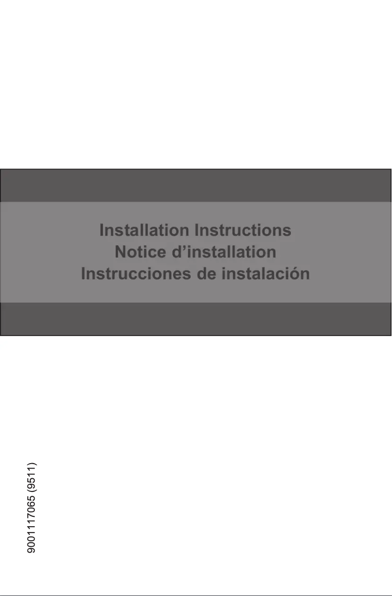 Página 1 del manual Guía de instalación Bosch SHS5AV52UC
