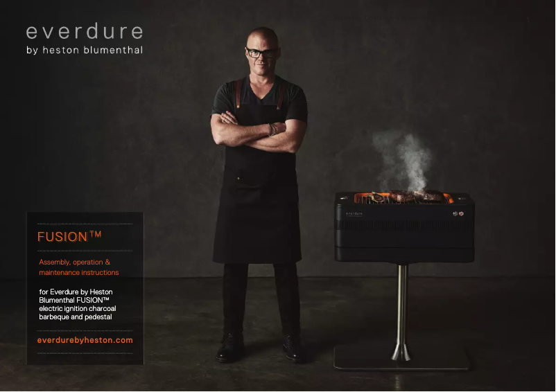 Image de la première page du manuel de l'appareil Fusion HBCE1BS