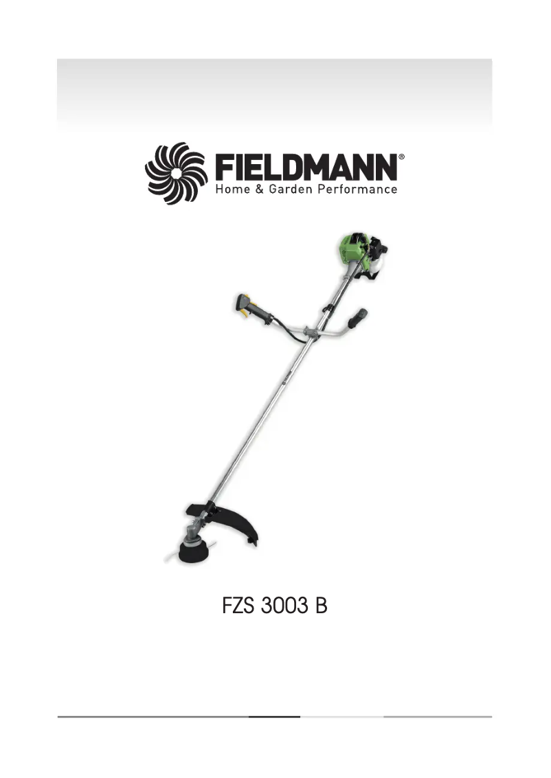 Page n°1 - Manuel utilisateur Fieldmann FZS 3003-B