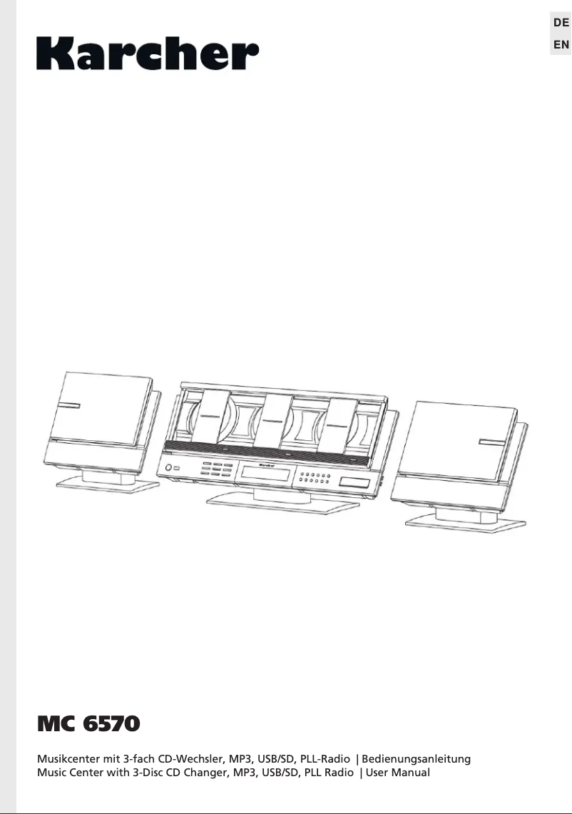 Page 1 de la notice Manuel utilisateur Kärcher MC 6570