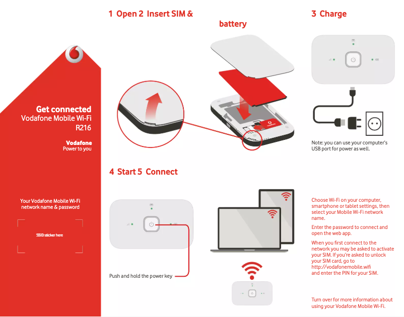 Image de la première page du manuel de l'appareil R216