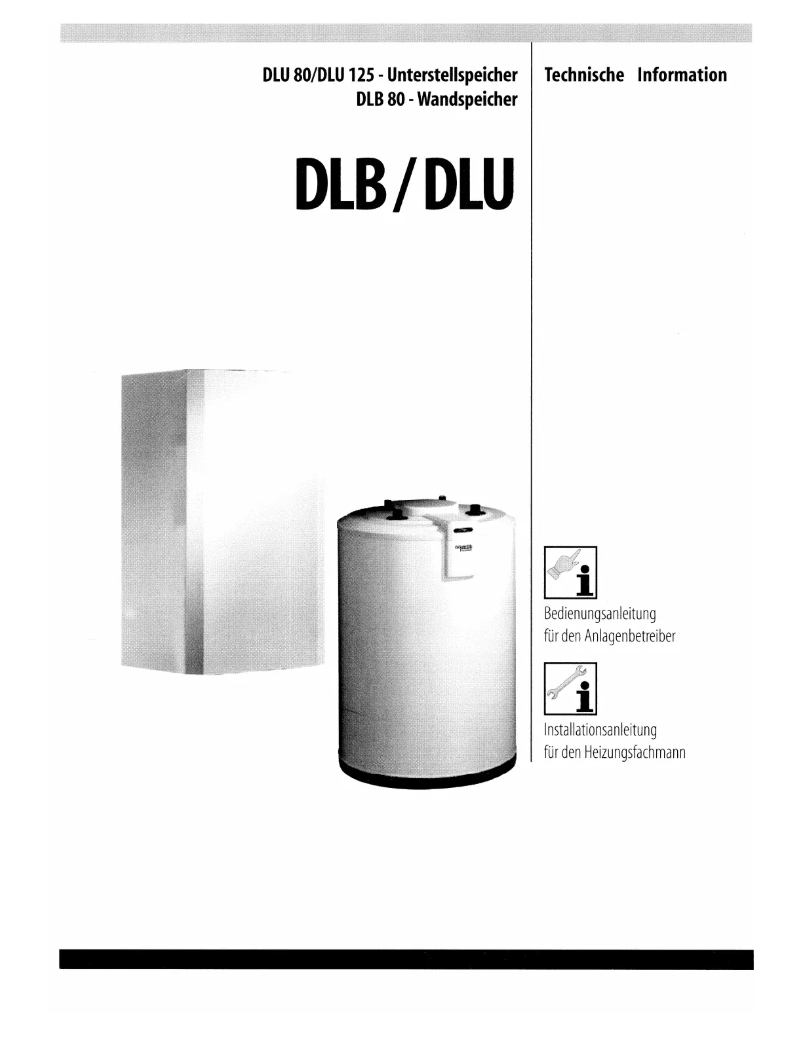 Image de la première page du manuel de l'appareil DLU 125
