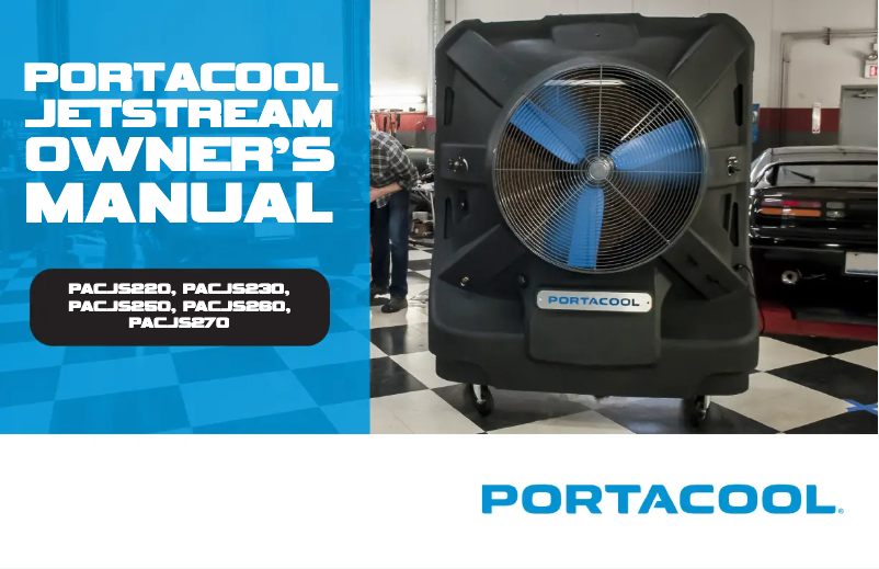 Page n°1 - Manuel utilisateur Portacool Jetstream PACJS2701
