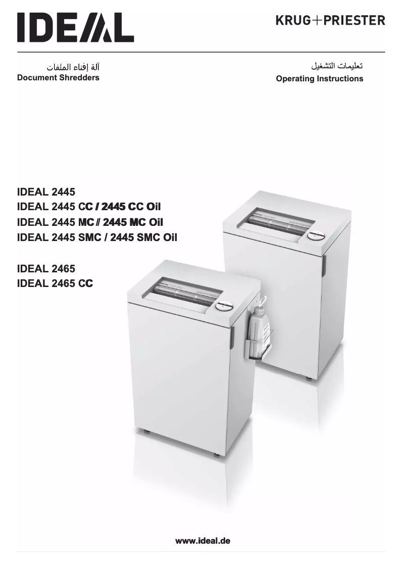 Página 1 del manual Manual de usuario Ideal 2465