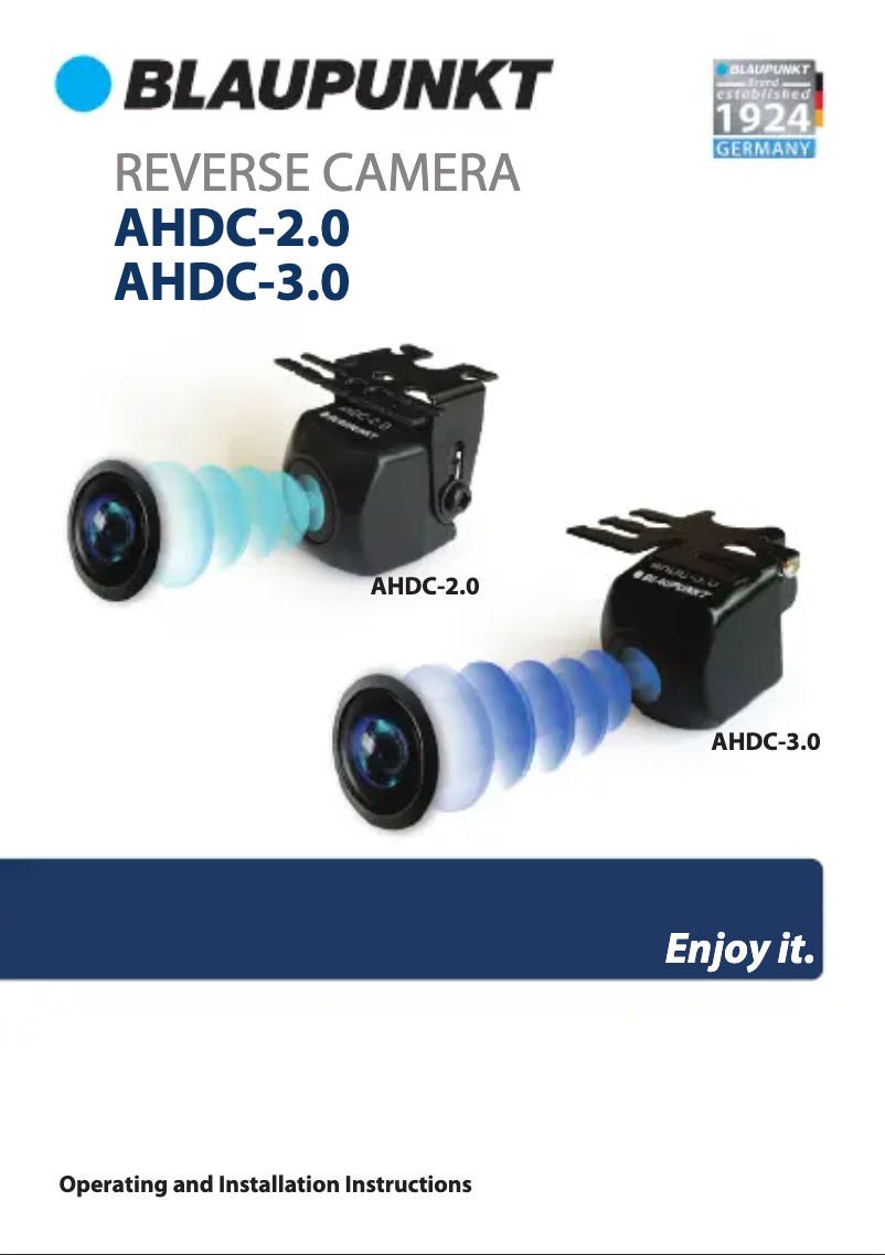 Image de la première page du manuel de l'appareil ADHC 3.0