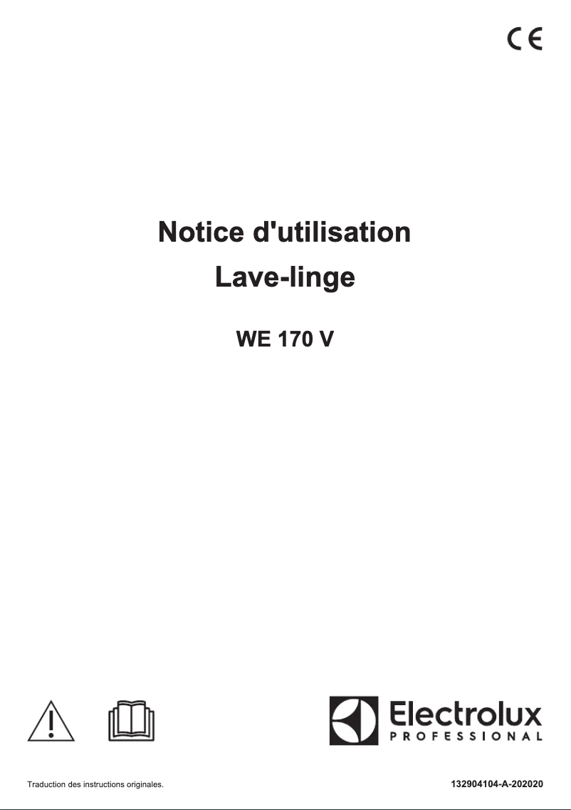 Image de la première page du manuel de l'appareil E6WMFR020