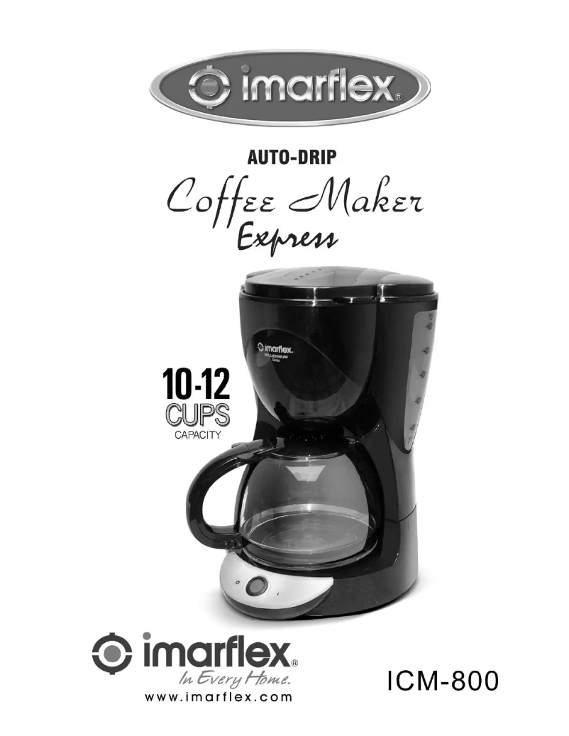 Page 1 de la notice Manuel utilisateur Imarflex ICM-800