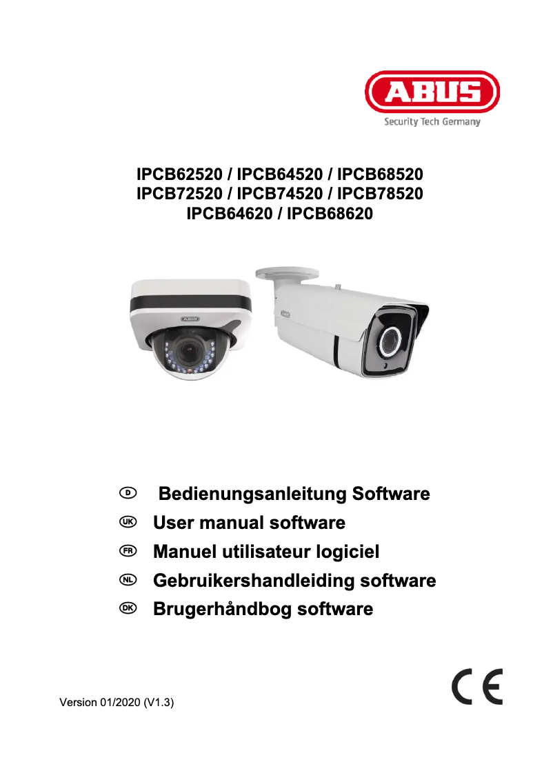 Página 1 del manual Manual de usuario Abus IPCB62520