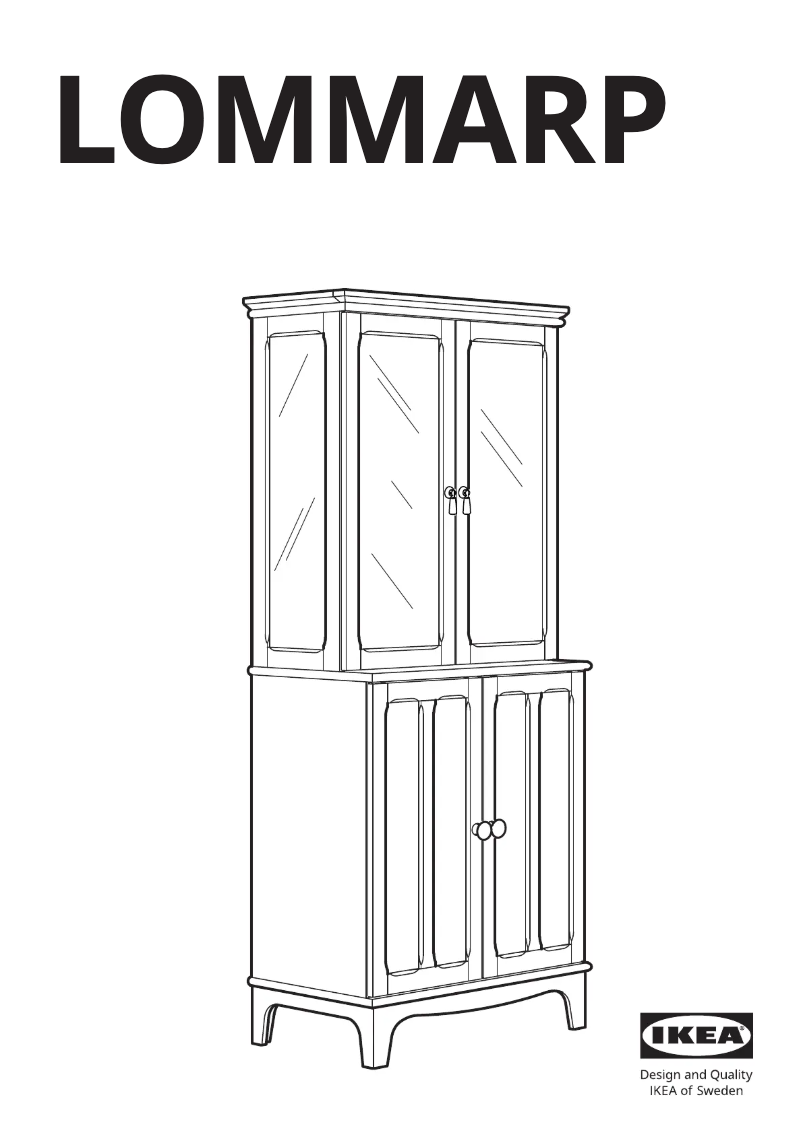 Página 1 del manual Manual de usuario Ikea LOMMARP 905.085.27