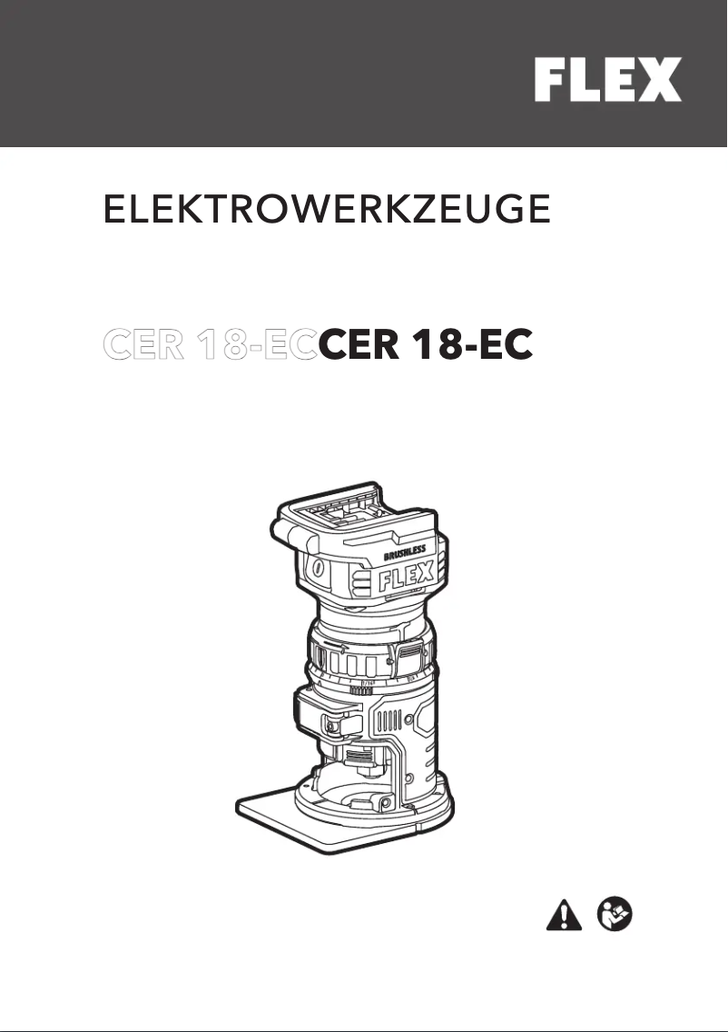 Page n°1 - Manuel utilisateur Flex CER 18.0-EC C