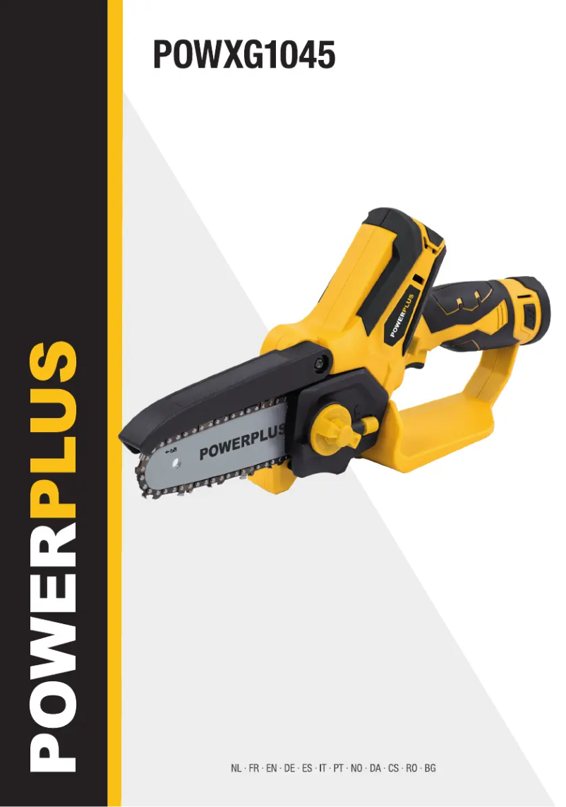 Page 1 de la notice Manuel utilisateur PowerPlus POWXG1045