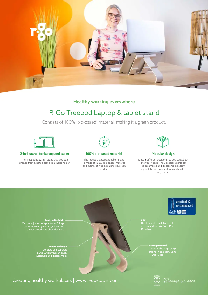 Image de la première page du manuel de l'appareil Treepod