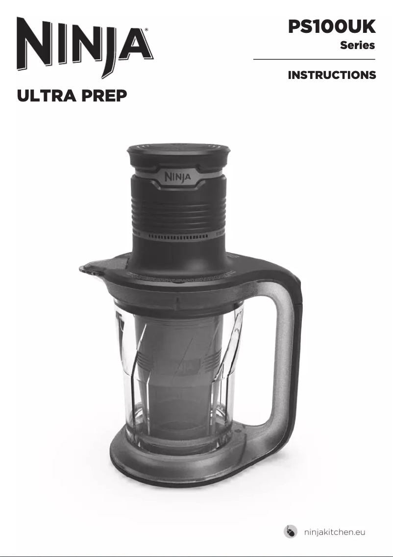 Image de la première page du manuel de l'appareil PS100UK