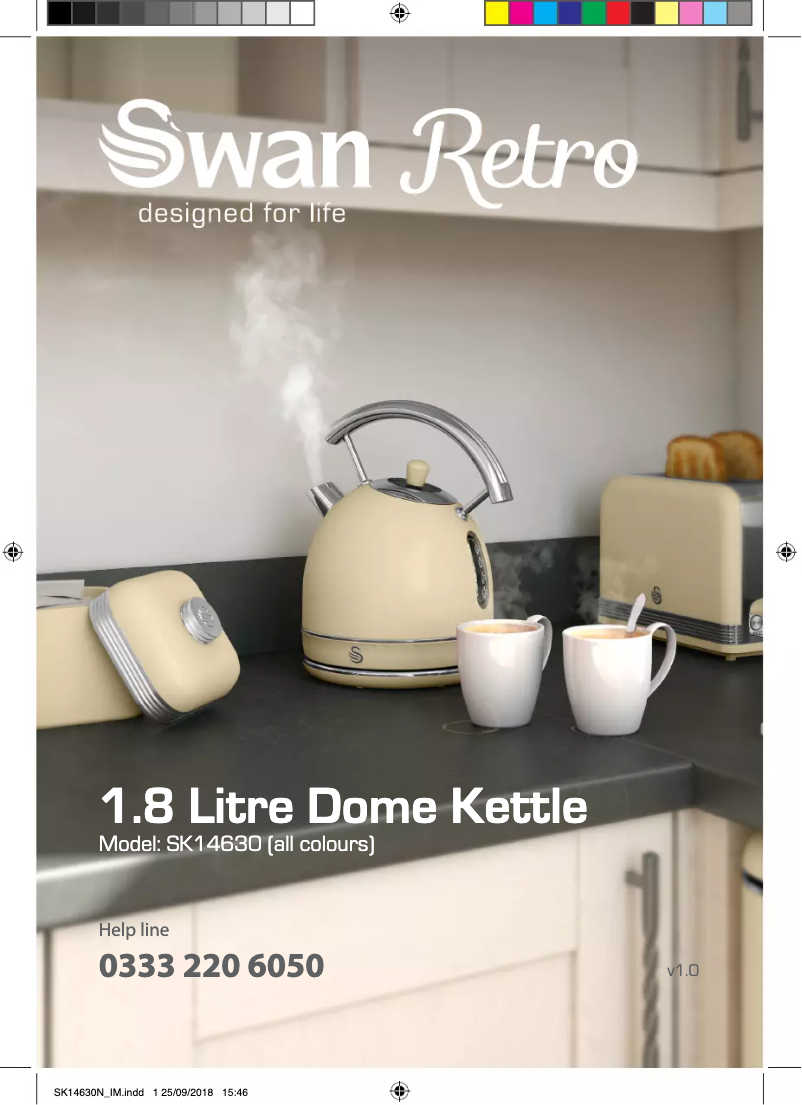 Page 1 de la notice Manuel utilisateur Swan SK14630