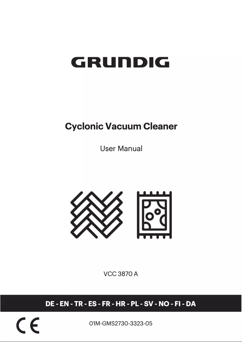 Página 1 del manual Manual de usuario Grundig VCC 3870 A
