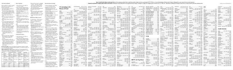 Page 1 de la notice Manuel utilisateur Philips SRU5108