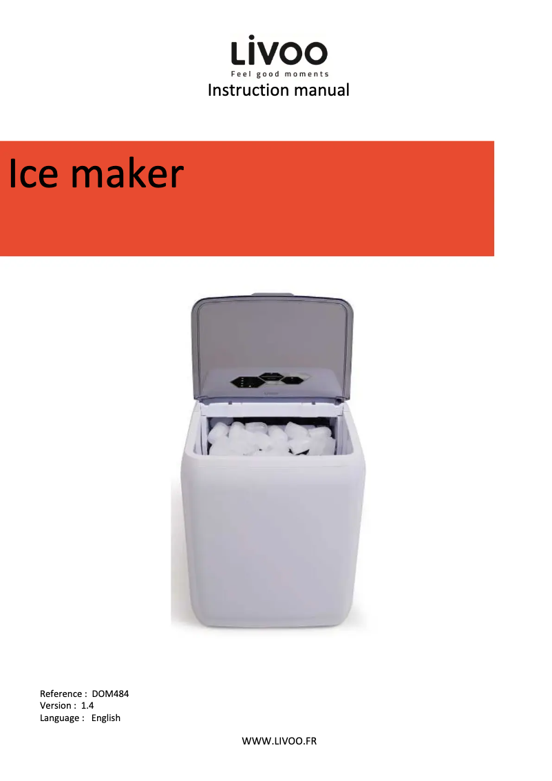 First page image of the manual for DOM454