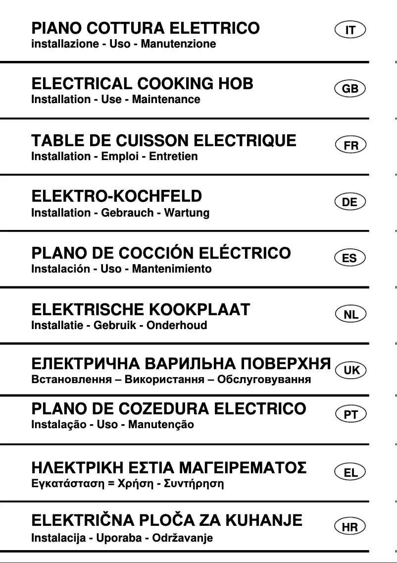 Page 1 de la notice Fiche technique Candy CLE64KX
