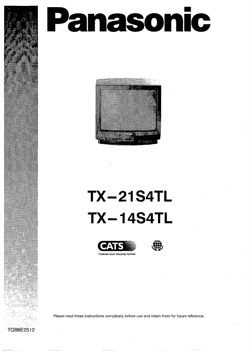 Imagen de la primera página del manual del dispositivo TX-14S4TL