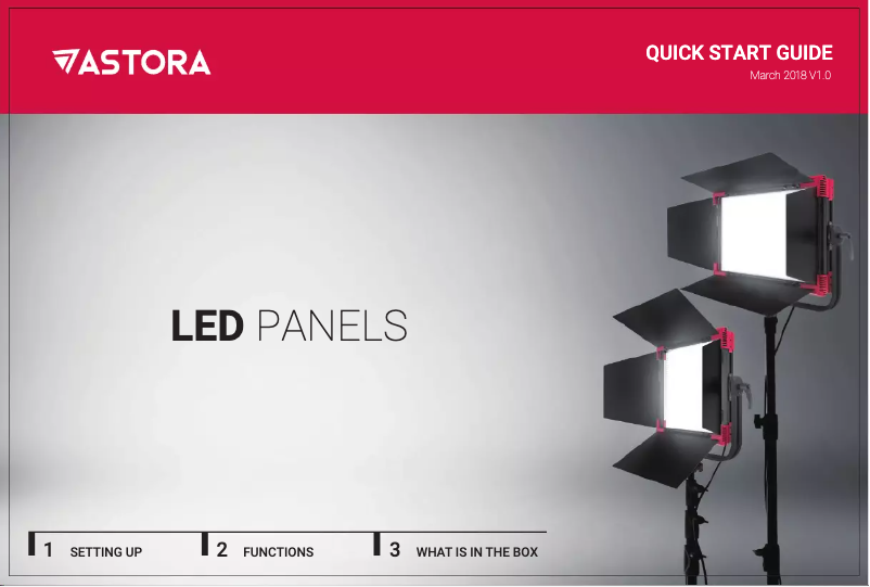 Page 1 de la notice Manuel utilisateur Astora PS 1300B