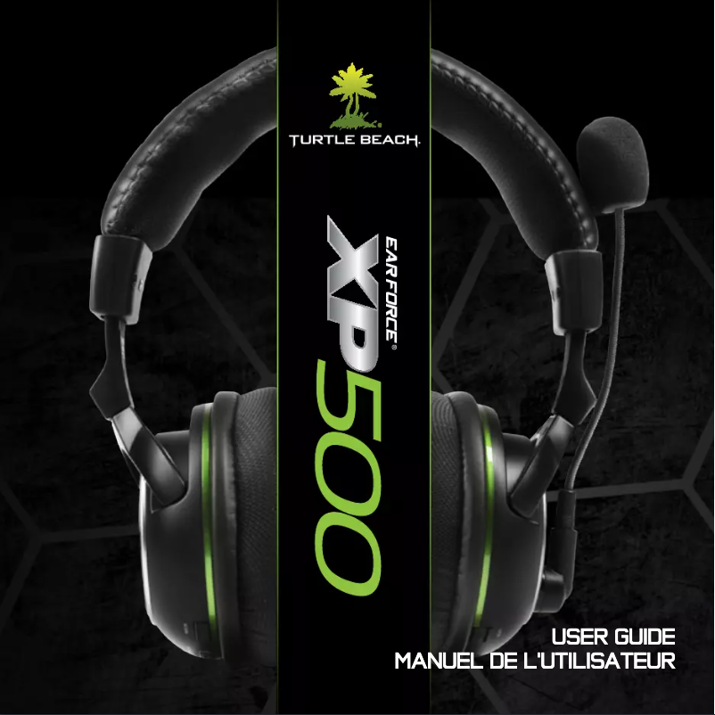 Page n°1 - Manuel utilisateur Turtle Beach Earforce XP500