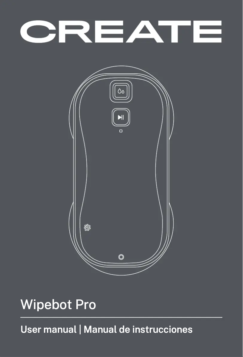 Page n°1 - Manuel utilisateur Create Wipebot Pro