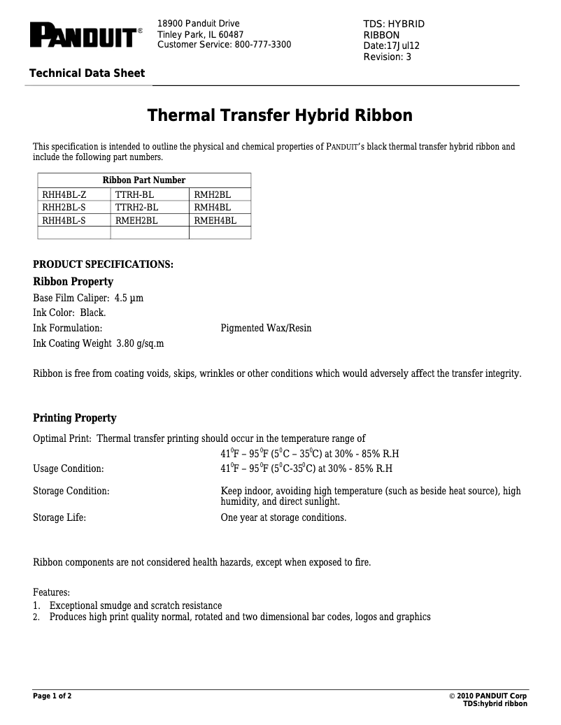Image de la première page du manuel de l'appareil RMEH4BL