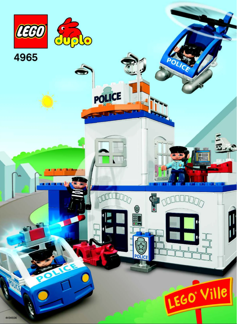Page 1 de la notice Manuel utilisateur Lego Duplo 4965