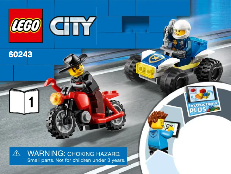 Page 1 de la notice Manuel utilisateur Lego City 60243
