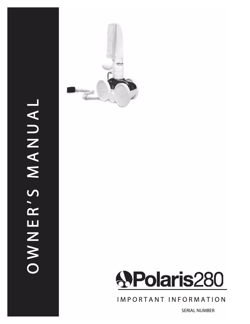 Image de la première page du manuel de l'appareil 280