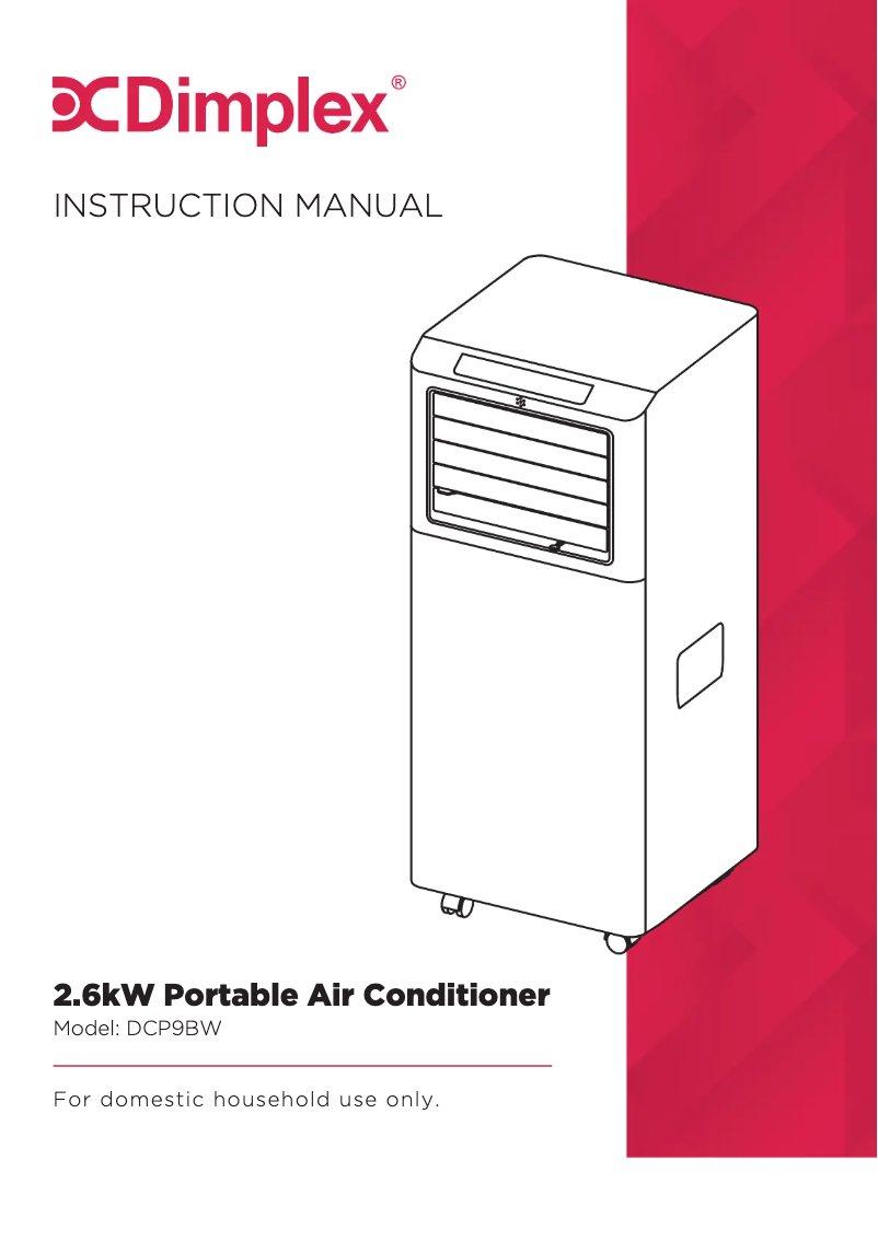 Image de la première page du manuel de l'appareil DCP9BW