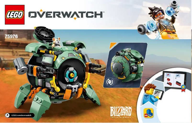 Page 1 de la notice Manuel utilisateur Lego Overwatch 75976