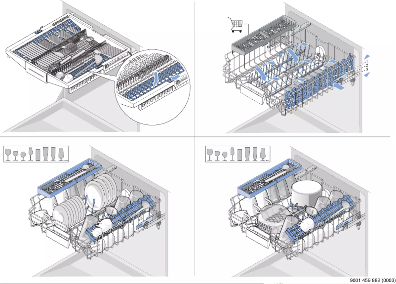 Page 1 de la notice Label énergétique Neff S275ECX13E