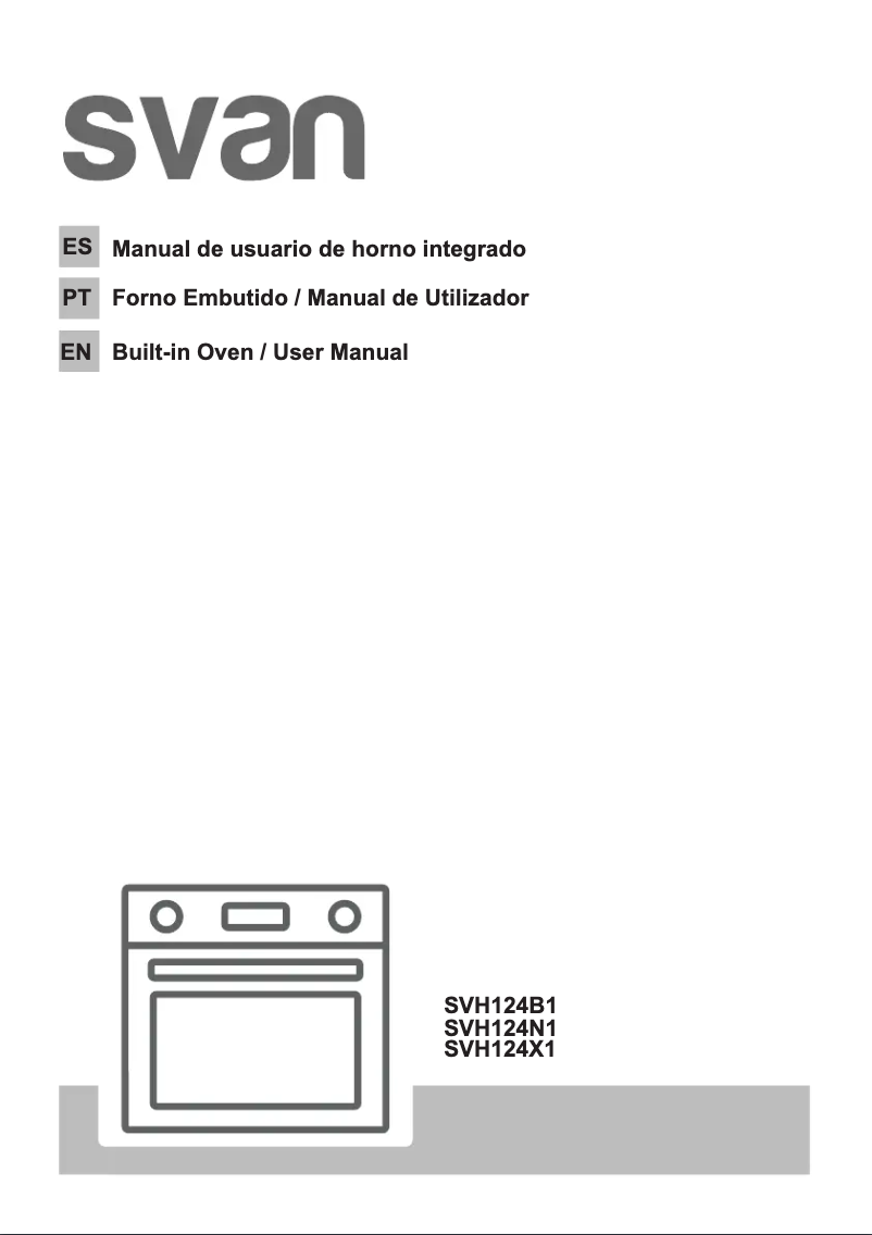 Image de la première page du manuel de l'appareil SVH124B1