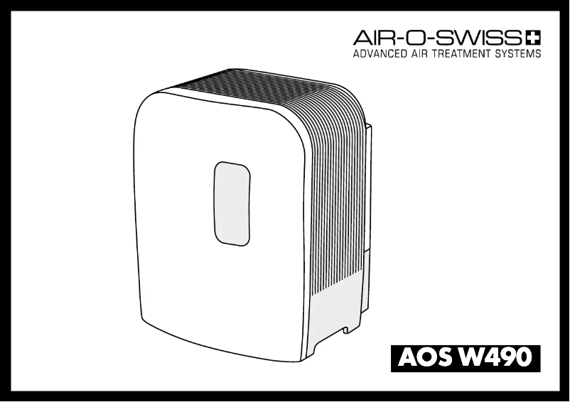 Page 1 de la notice Manuel utilisateur Boneco W490