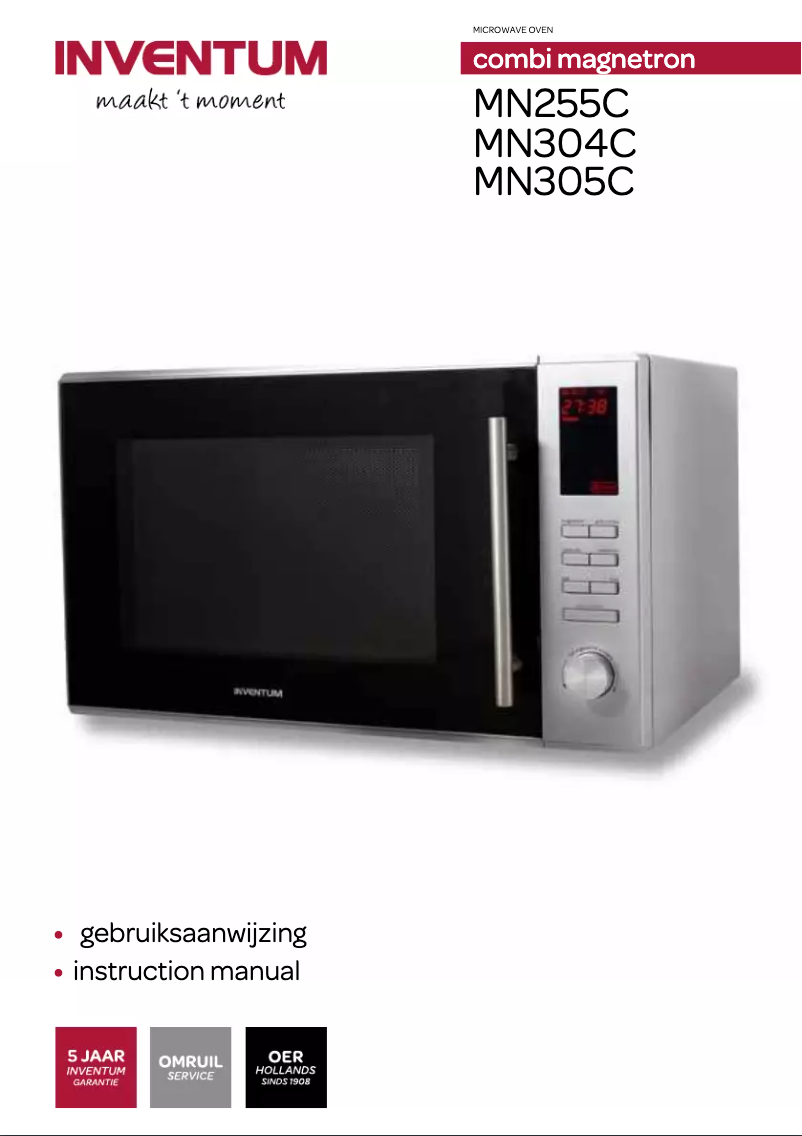 Page n°1 - Manuel utilisateur Inventum MN305C