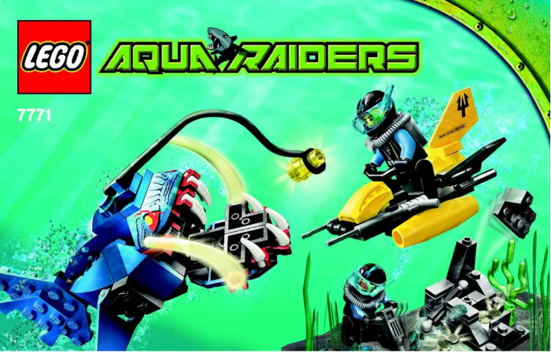 Image de la première page du manuel de l'appareil Aqua Raiders 7771