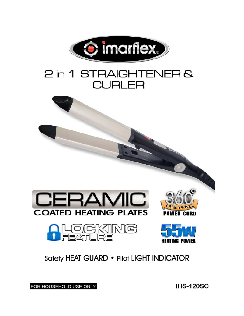 Page n°1 - Manuel utilisateur Imarflex IHS-120SC